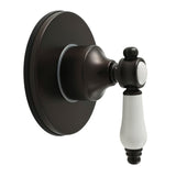 Bel-Air Single-Handle Six-Way Diverter Valve with Round Trim Kit