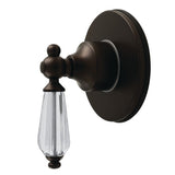 Willshire Single-Handle Six-Way Diverter Valve with Round Trim Kit