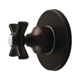 Millennium Single-Handle Six-Way Diverter Valve with Round Trim Kit