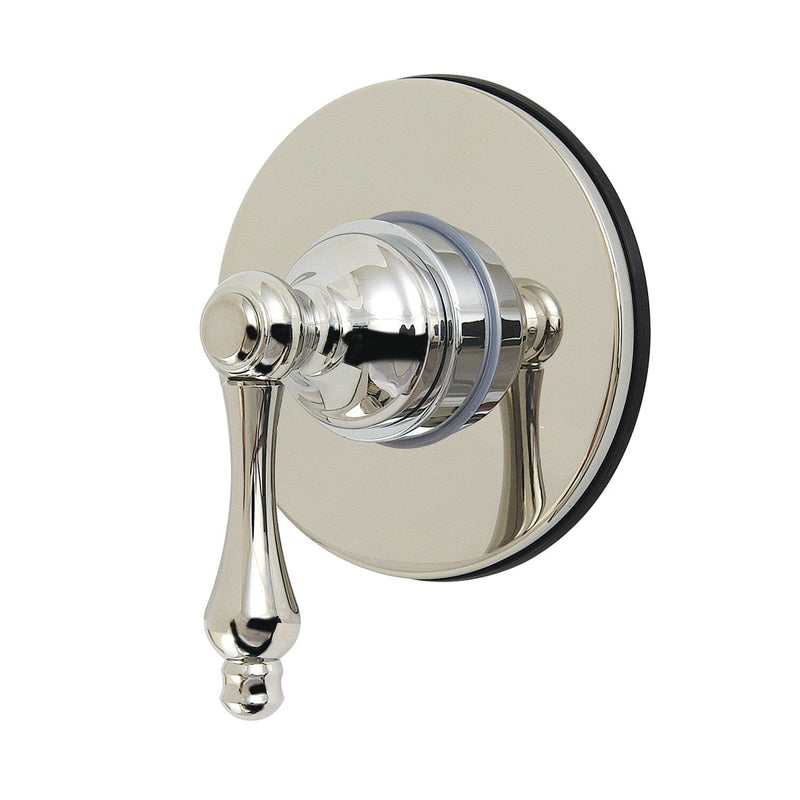 Restoration Single-Handle Six-Way Diverter Valve with Round Trim Kit