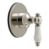 Bel-Air Single-Handle Six-Way Diverter Valve with Round Trim Kit