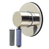 Verona Single-Handle Six-Way Diverter Valve with Round Trim Kit