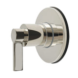 NuvoFusion Single-Handle Six-Way Diverter Valve with Round Trim Kit