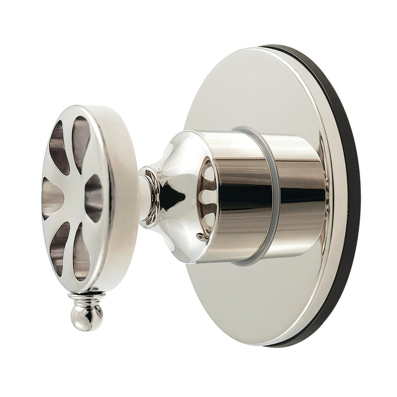 Belknap Single-Handle Six-Way Diverter Valve with Round Trim Kit