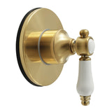 Bel-Air Single-Handle Six-Way Diverter Valve with Round Trim Kit