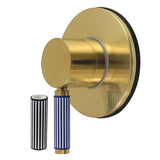 Verona Single-Handle Six-Way Diverter Valve with Round Trim Kit