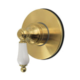 Restoration Single-Handle Six-Way Diverter Valve with Round Trim Kit
