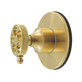 Webb Single-Handle Six-Way Diverter Valve with Knurled Handle and Round Trim Kit