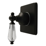 Willshire Single-Handle Six-Way Diverter Valve with Square Trim Kit