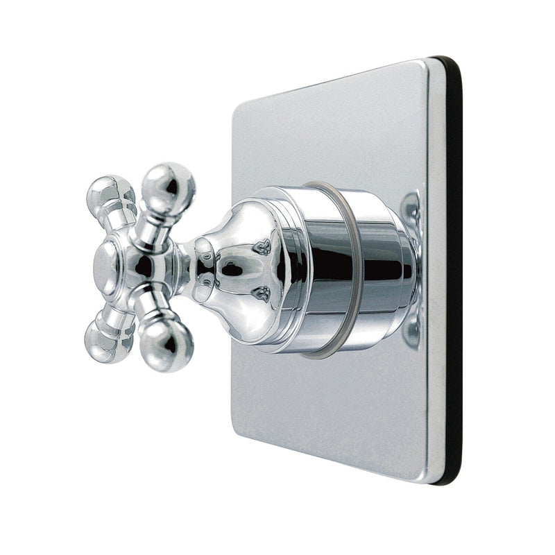 Metropolitan Single-Handle Six-Way Diverter Valve with Square Trim Kit