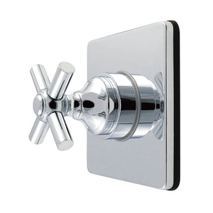 Elinvar Single-Handle Six-Way Diverter Valve with Square Trim Kit