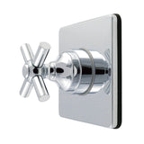 Elinvar Single-Handle Six-Way Diverter Valve with Square Trim Kit