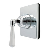 Metropolitan Single-Handle Six-Way Diverter Valve with Square Trim Kit