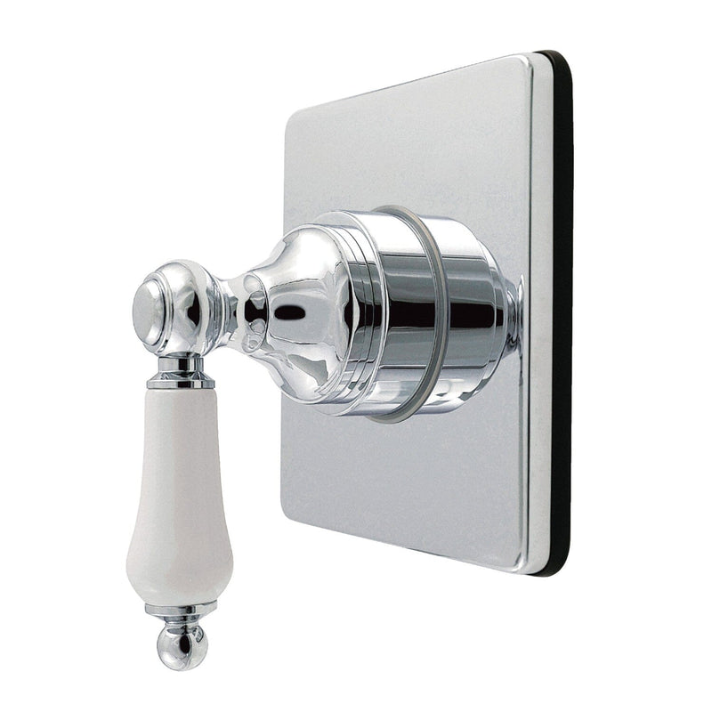 Restoration Single-Handle Six-Way Diverter Valve with Square Trim Kit