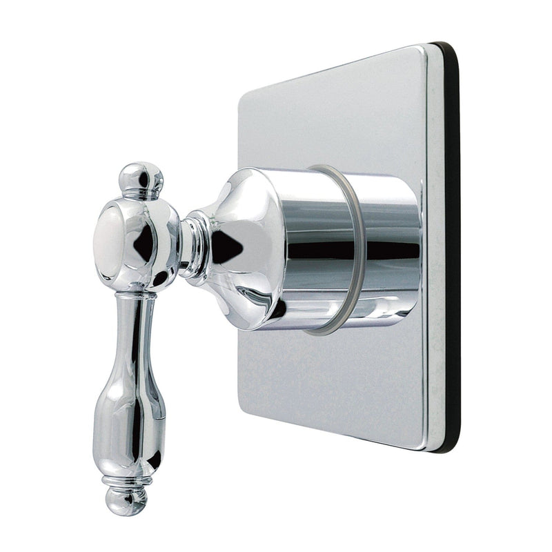 Tudor Single-Handle Six-Way Diverter Valve with Square Trim Kit