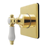 Bel-Air Single-Handle Six-Way Diverter Valve with Square Trim Kit