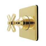 Elinvar Single-Handle Six-Way Diverter Valve with Square Trim Kit