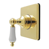 Restoration Single-Handle Six-Way Diverter Valve with Square Trim Kit