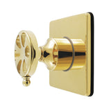 Belknap Single-Handle Six-Way Diverter Valve with Square Trim Kit