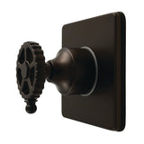 Fuller Single-Handle Six-Way Diverter Valve with Square Trim Kit