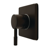 Concord Single-Handle Six-Way Diverter Valve with Square Trim Kit
