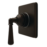 Metropolitan Single-Handle Six-Way Diverter Valve with Square Trim Kit