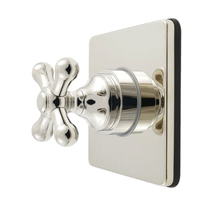 Metropolitan Single-Handle Six-Way Diverter Valve with Square Trim Kit