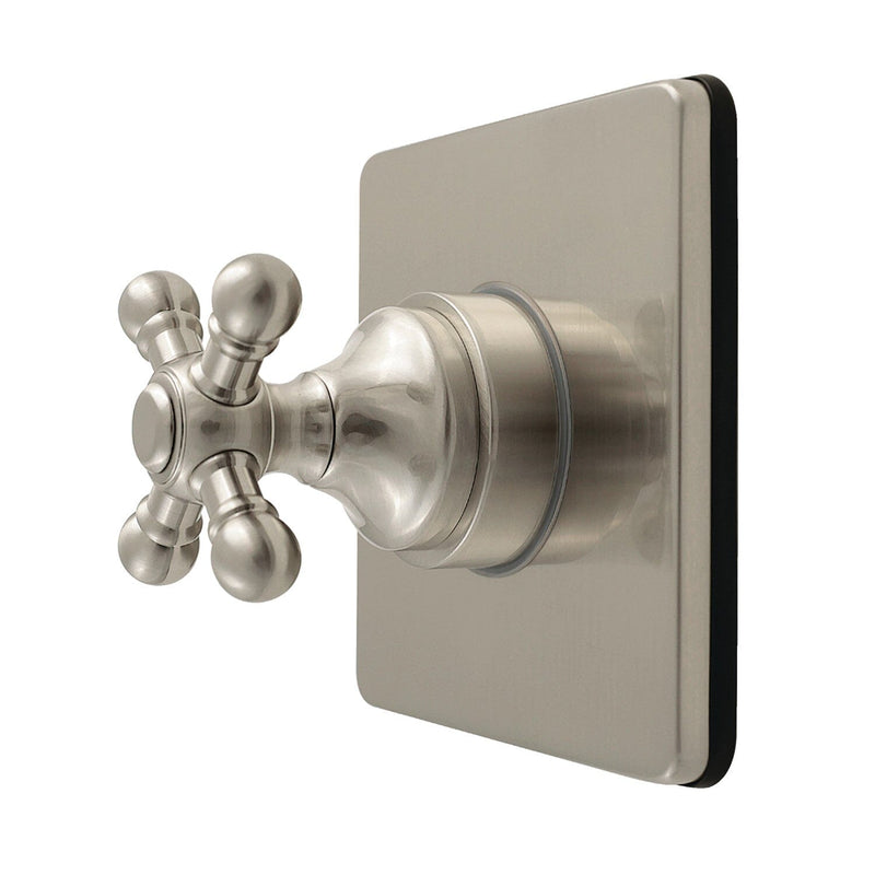 Metropolitan Single-Handle Six-Way Diverter Valve with Square Trim Kit