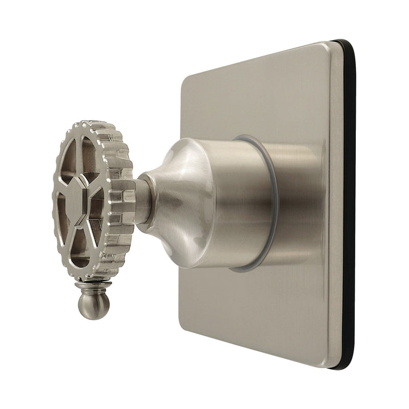 Fuller Single-Handle Six-Way Diverter Valve with Square Trim Kit