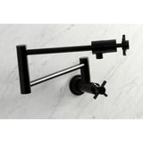 Concord Two-Handle 1-Hole Wall Mount Pot Filler Faucet