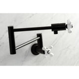 Metropolitan Two-Handle 1-Hole Wall Mount Pot Filler Faucet