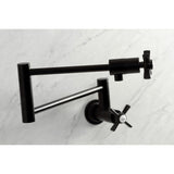 Millennium Two-Handle 1-Hole Wall Mount Pot Filler Faucet
