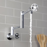 Fuller Two-Handle Wall Mount Pot Filler