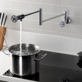 Fuller Two-Handle Wall Mount Pot Filler