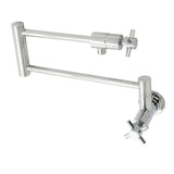 Concord Two-Handle 1-Hole Wall Mount Pot Filler Faucet