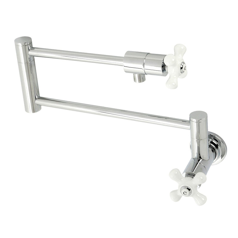 Metropolitan Two-Handle 1-Hole Wall Mount Pot Filler Faucet