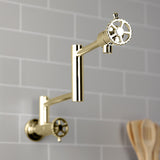 Fuller Two-Handle Wall Mount Pot Filler