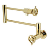 Fuller Two-Handle Wall Mount Pot Filler
