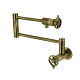 Fuller Two-Handle Wall Mount Pot Filler