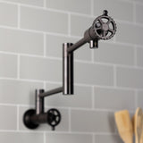 Fuller Two-Handle Wall Mount Pot Filler