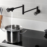 Fuller Two-Handle Wall Mount Pot Filler