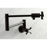 Millennium Two-Handle 1-Hole Wall Mount Pot Filler Faucet