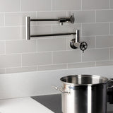 Fuller Two-Handle Wall Mount Pot Filler