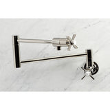 Millennium Two-Handle 1-Hole Wall Mount Pot Filler Faucet