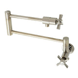 Millennium Two-Handle 1-Hole Wall Mount Pot Filler Faucet