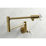 Metropolitan Two-Handle 1-Hole Wall Mount Pot Filler Faucet