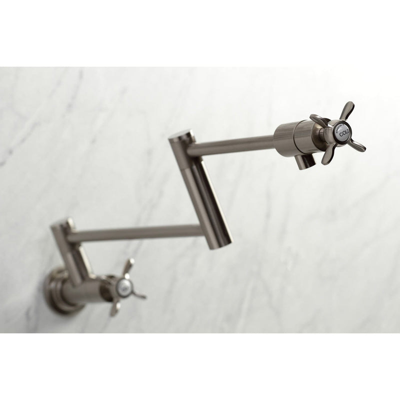 Essex Two-Handle 1-Hole Wall Mount Pot Filler Faucet