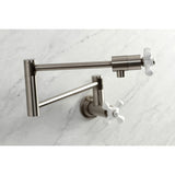 Metropolitan Two-Handle 1-Hole Wall Mount Pot Filler Faucet