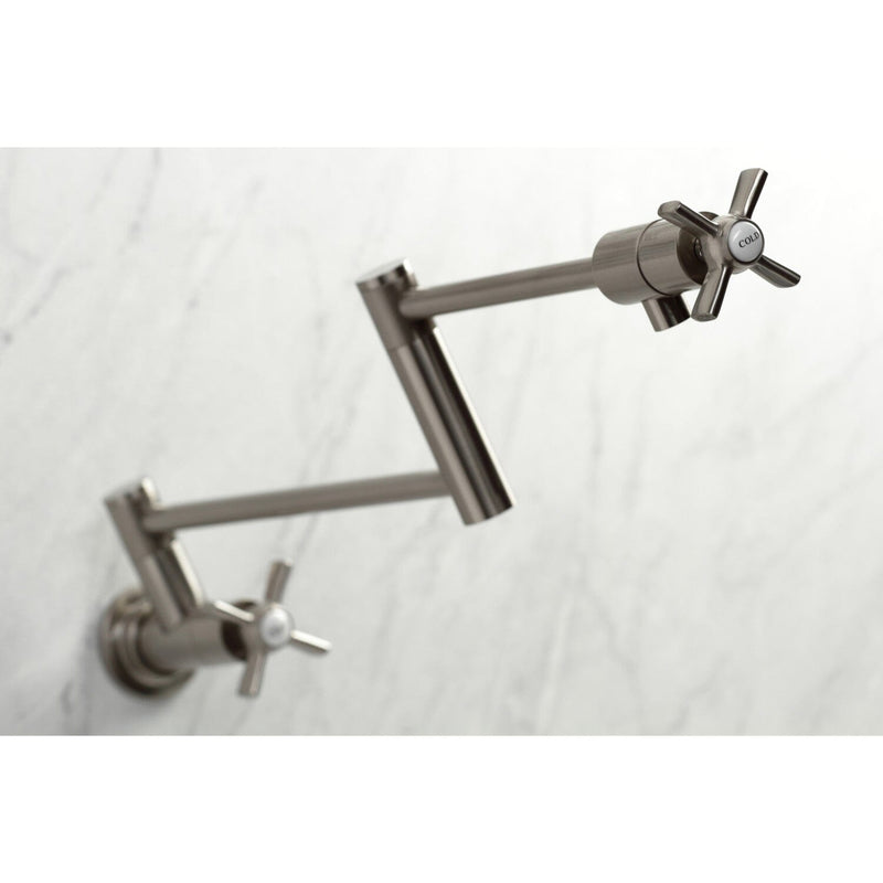 Millennium Two-Handle 1-Hole Wall Mount Pot Filler Faucet