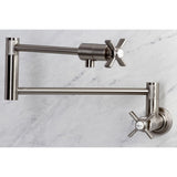 Millennium Two-Handle 1-Hole Wall Mount Pot Filler Faucet